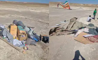 Мусор после Ақ мая FEST в Мангистау: международное внимание к экологической проблеме