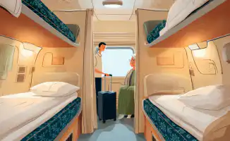 Казахстанец предложил решение конфликта с нижними местами в поездах для пожилых пассажиров