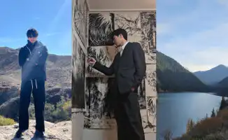 Сеульский художник Чу Ён восхищён красотой природы Казахстана в Алматы