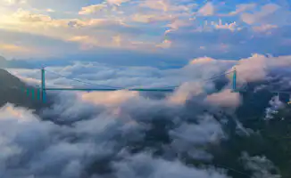 Открытие самого высокого моста в мире в Китае: новый этап в инфраструктурных достижениях страны