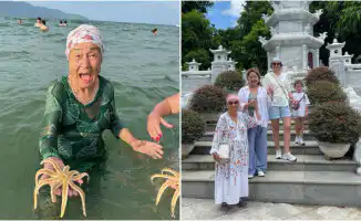 83-летняя прабабушка вдохновила Казнет своим путешествием в Дананг, Вьетнам