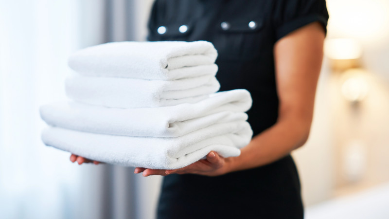 Полотенце отеля: сообщение, которое удивило туристку!