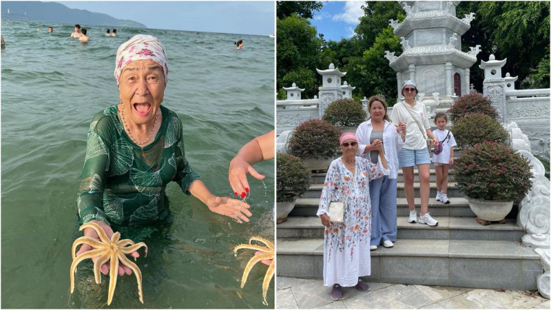 83-летняя прабабушка вдохновила Казнет своим путешествием в Дананг, Вьетнам