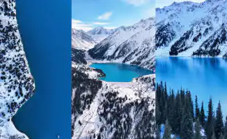 Алматинец восхитил соцсети видео с Большим Алматинским озером