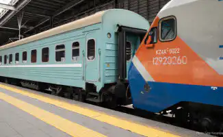 Драка безбилетников в поезде Мангистау - Алматы: видео инцидента