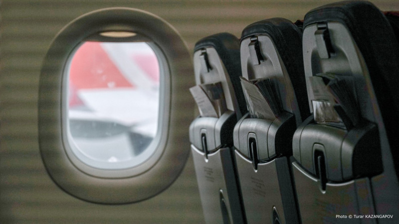 Самолет FlyArystan вернулся в Астану из-за ухудшения погодных условий