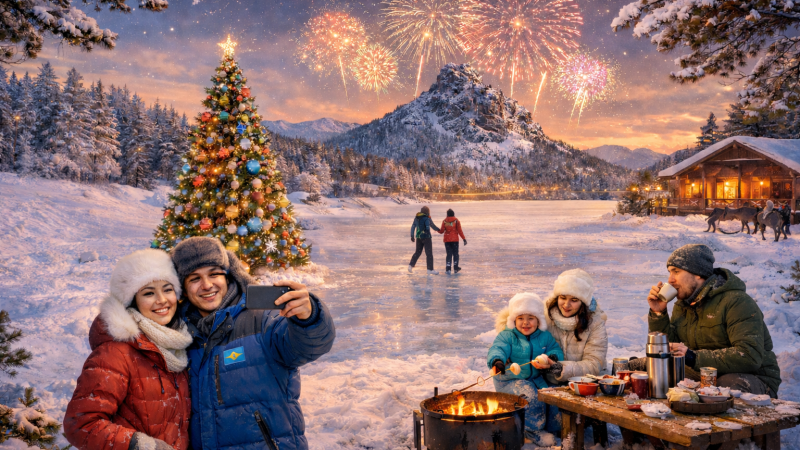 Новый год 2026: цены на туры в Боровое, Кольсай и Баянаул