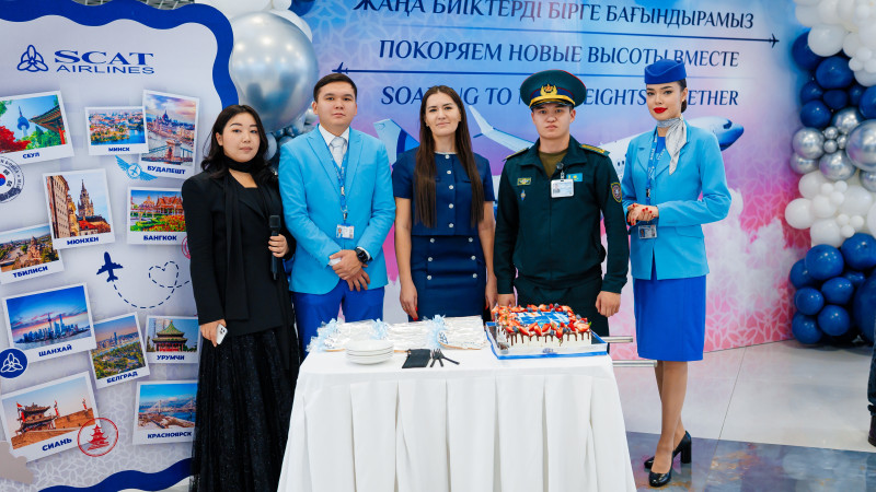 SCAT Airlines запускает прямые рейсы Шымкент – Тбилиси: первый рейс состоялся 15 декабря
