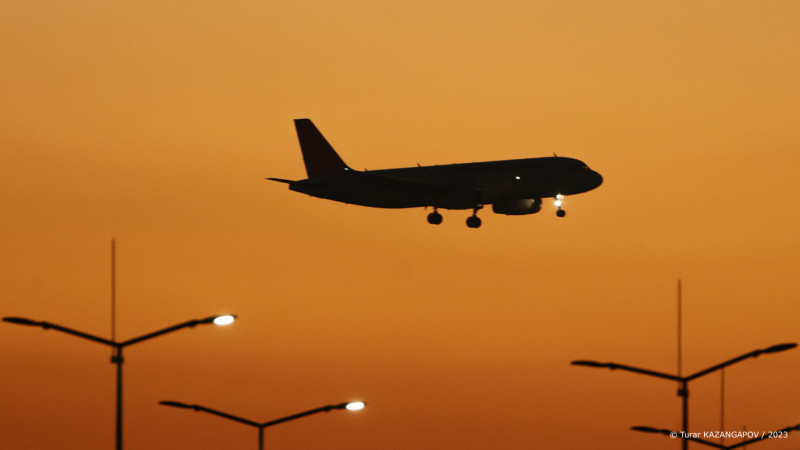 Самолет вернулся в Алматы и Кызылорду из-за индикатора