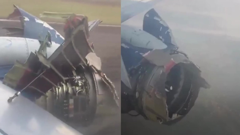 Аварийная посадка самолёта Arik Air в Нигерии из-за отказа двигателя